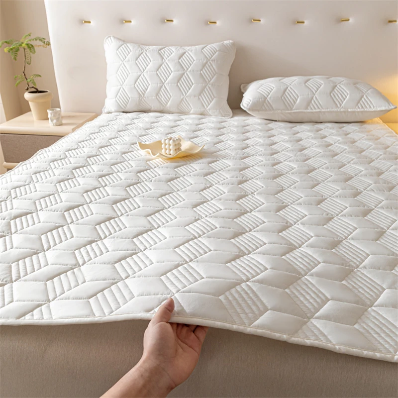 A类全棉夹棉床垫软垫家用床褥垫被褥子薄款榻榻米宿舍防滑保护垫