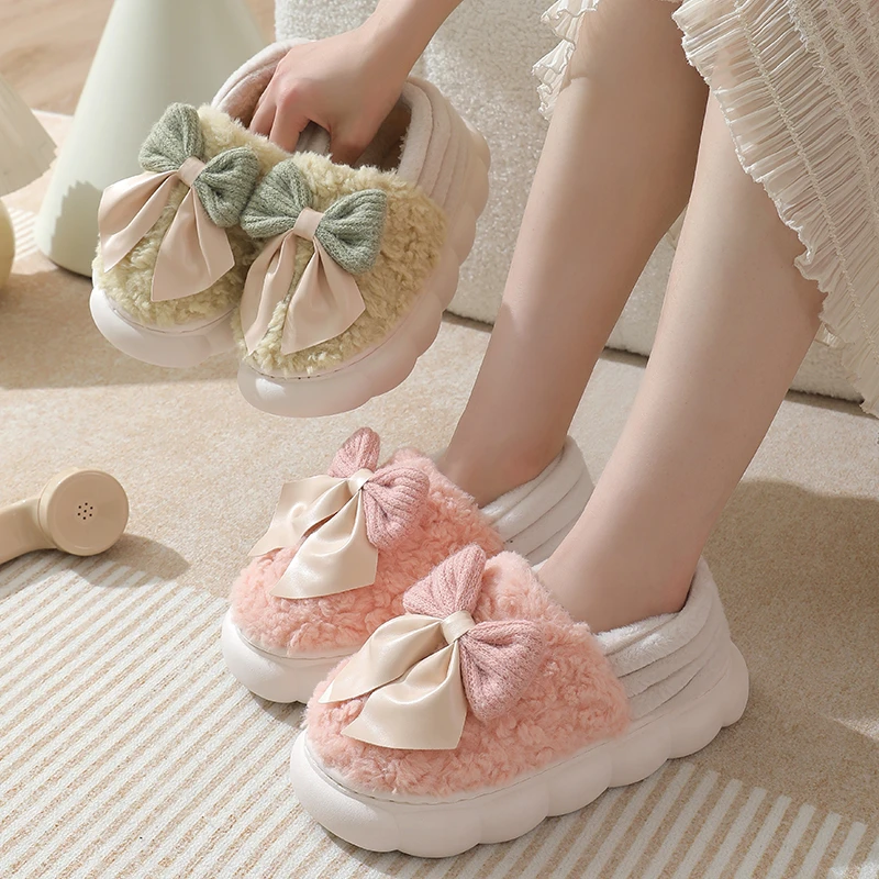 月子棉拖鞋女士冬季2023新款包跟室内家居保暖毛毛绒棉鞋女款冬天