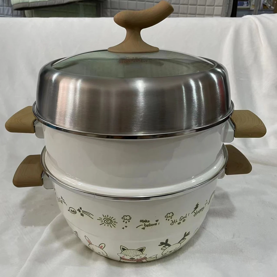 致力于创厨具行业的优质国货品牌 臻彩珐琅蒸锅FZ26TC1