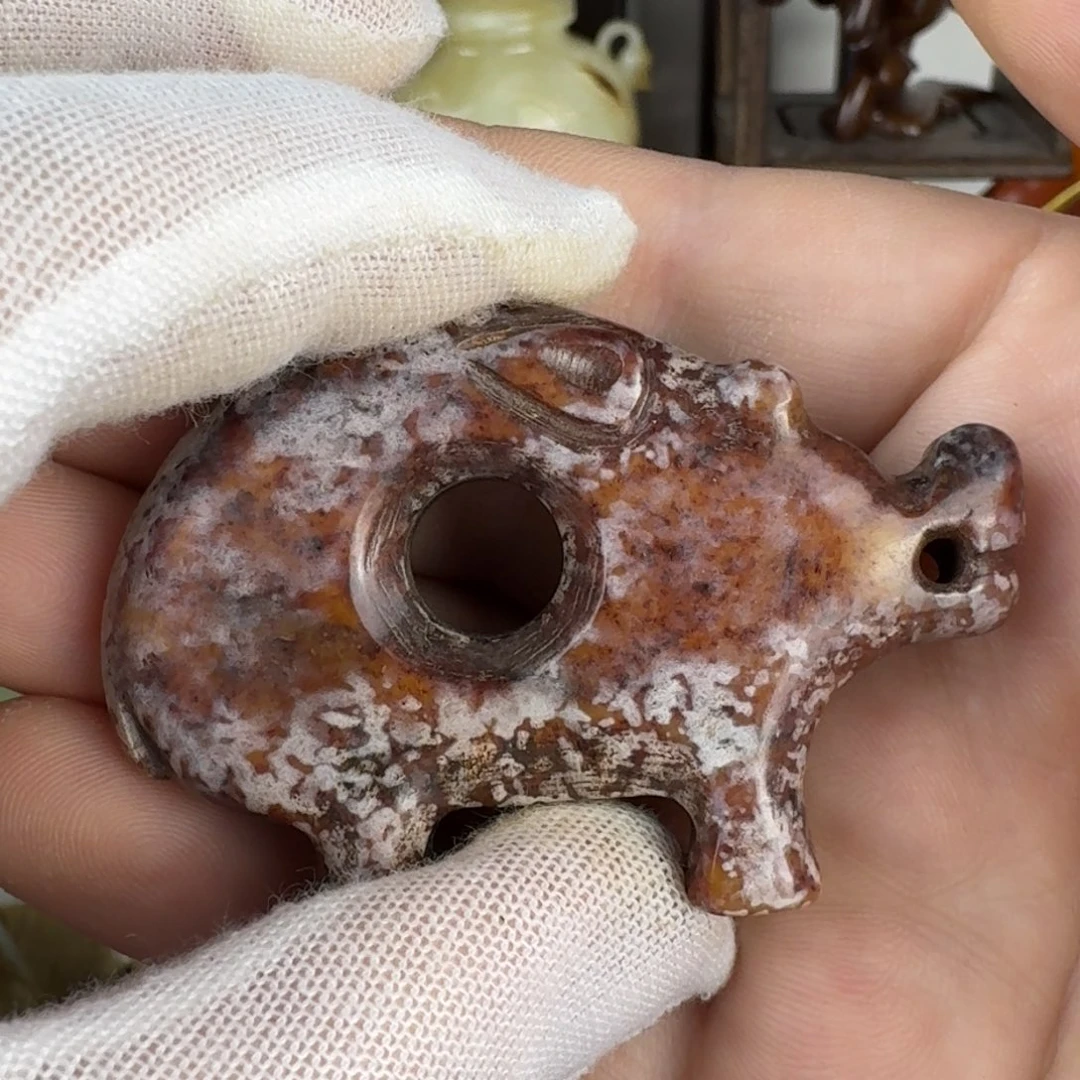 和田玉挂件未镶嵌一**箭