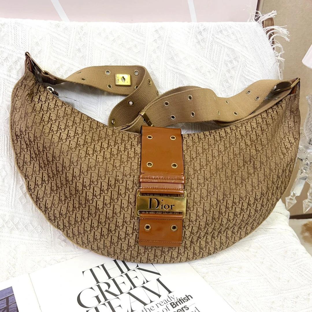 95新 DIOR/迪奥 半月punk腋下包
