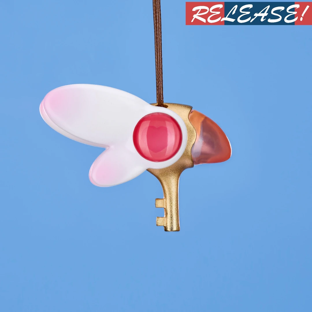 【粉色爱心钥匙】合金挂件COS PLAY周边精美配饰