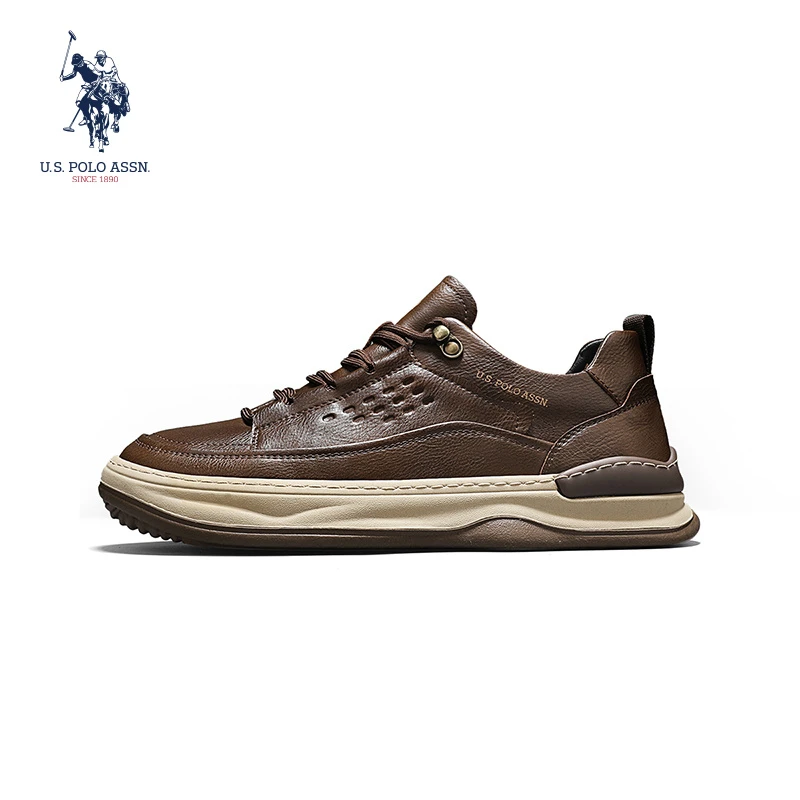 U.S. POLO ASSN.U.S.POLOASSN.男款休闲鞋低帮防滑软底痞帅男鞋