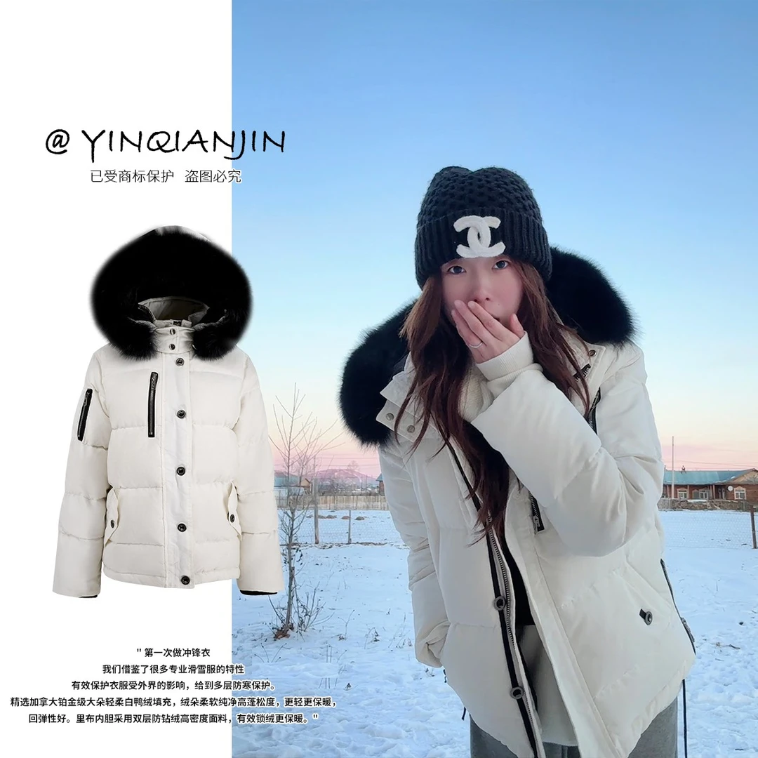 *尹千金*【芬兰雪季】凛冬将至 经典力推品！90白鸭绒羽绒服Y86002