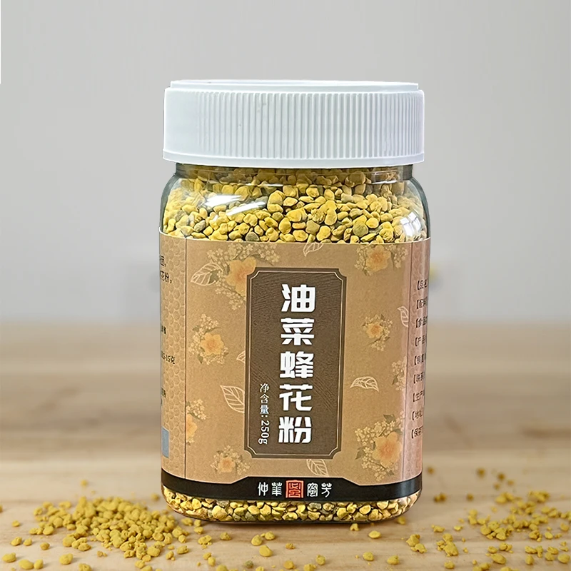「仲华蜜芳」蜂场直采新季新鲜纯正食用营养天然油菜花蜂花粉250g瓶
