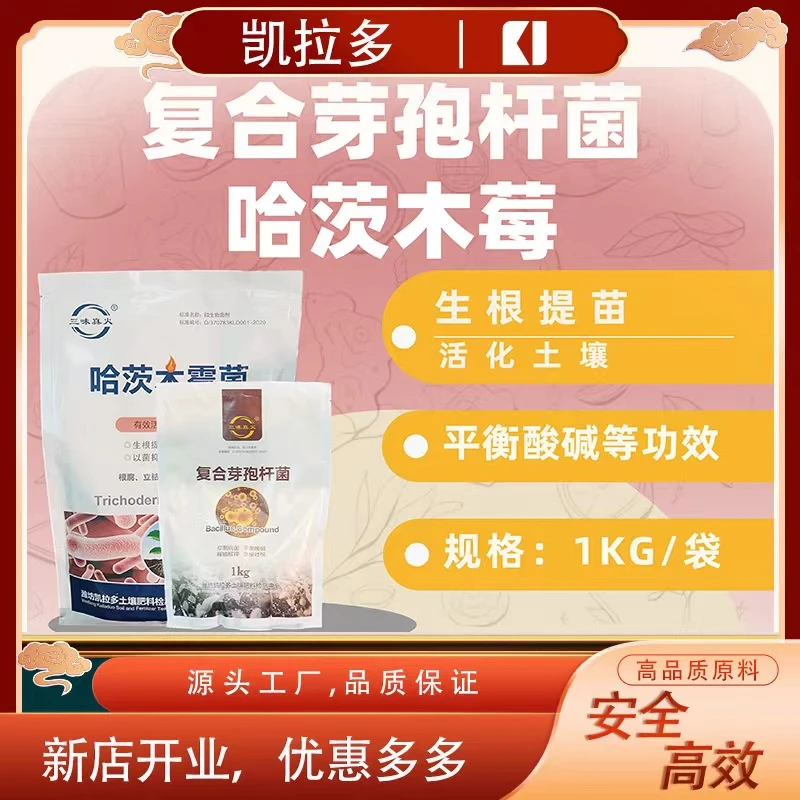 肥料有益菌多粘类复合枯草芽孢杆菌1KG