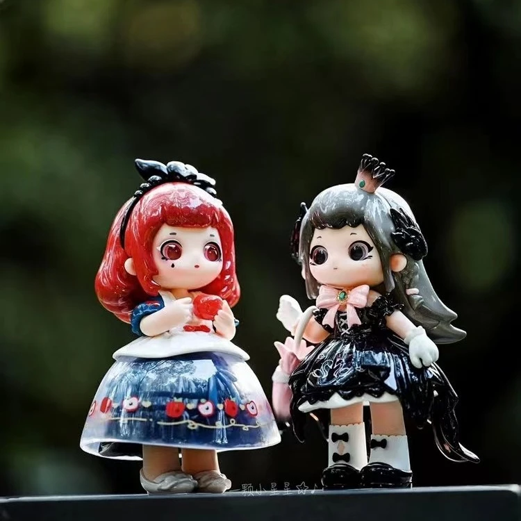 【拆盒】正版又梨三代暗黑童话系列盲盒女孩摆件玩具
