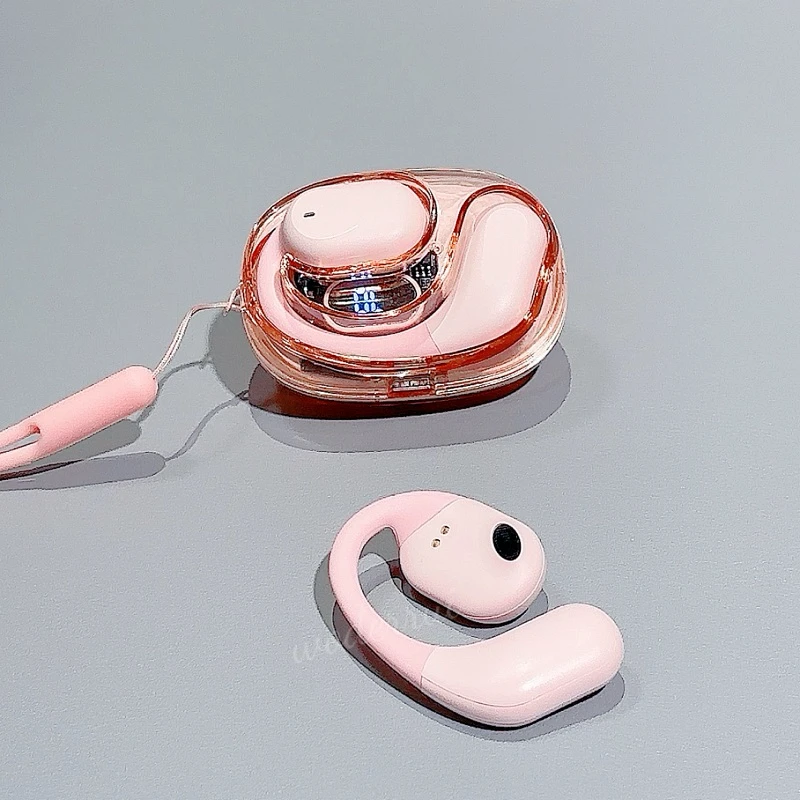 冰韵iCE AIR· ins风透明耳挂式蓝牙耳机R22高颜值学生党平价通用