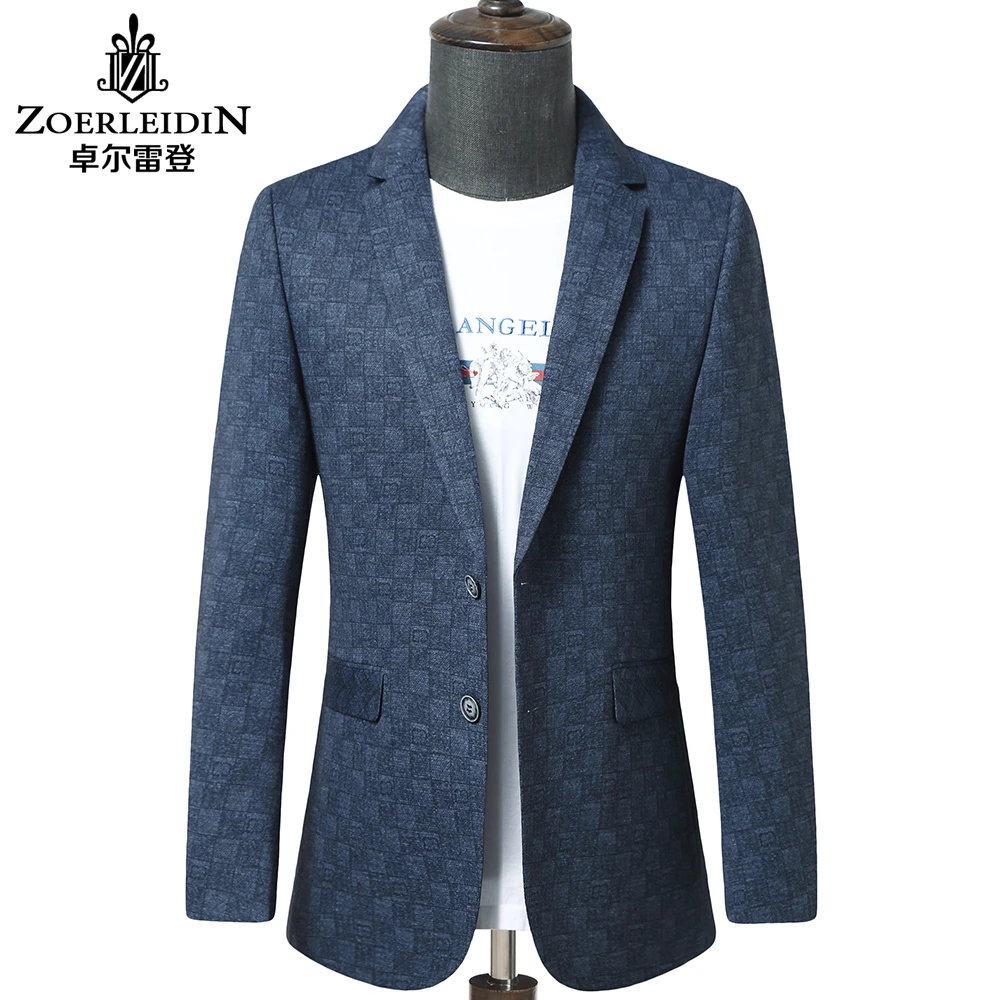 卓尔雷登春秋季时尚新款轻奢西服男2022新款休闲西装商务单西外套