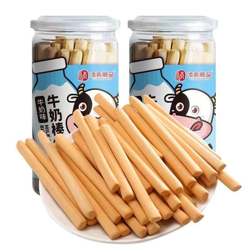 牛奶棒棒饼干罐装160g宝宝饼干健康儿童零食营养休闲