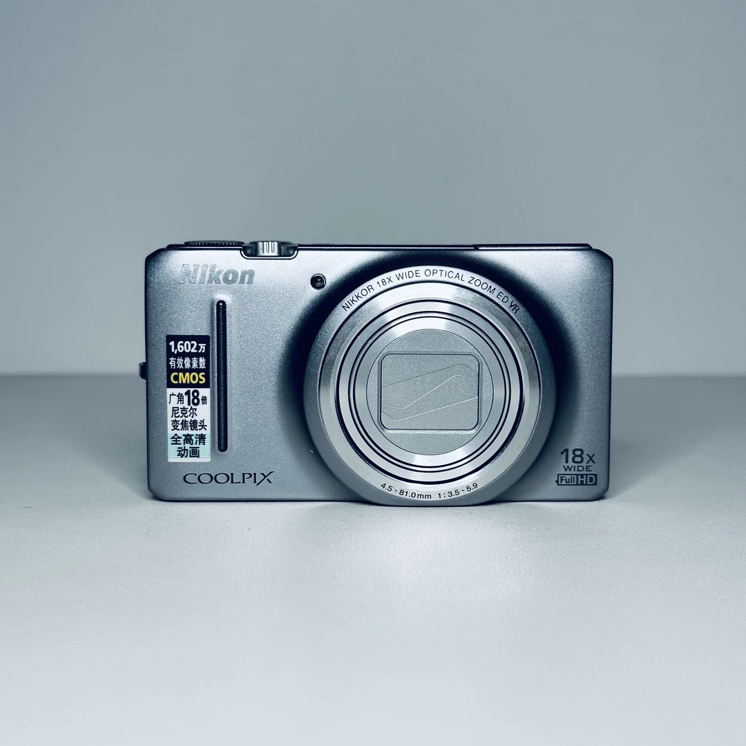 95新 Nikon/尼康 s9200 小长焦18倍光变 下滑看人像摄月