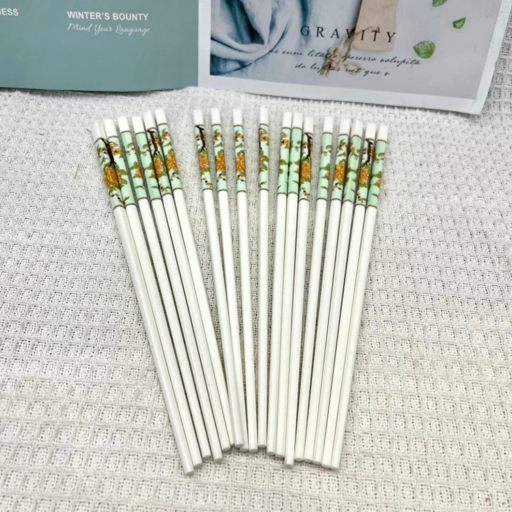 瓷夫人筷子10双装