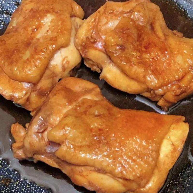 台锐西式带皮鸡腿排三明治西餐汉堡带皮腌制好鸡排烘焙专用1kg