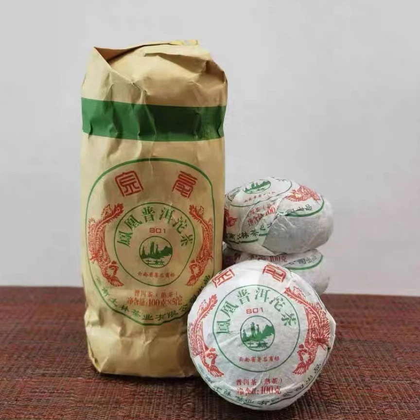 2010年土林凤凰沱茶(801)金毫沱茶500g