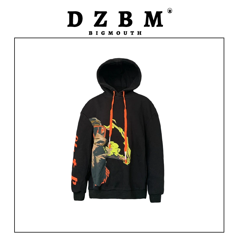 DZBM欧货高品质连帽卫衣女S950