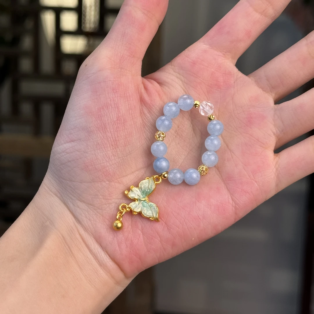 四海原创【华箐堂青花荷花盖碗的提溜】茶道周边配件