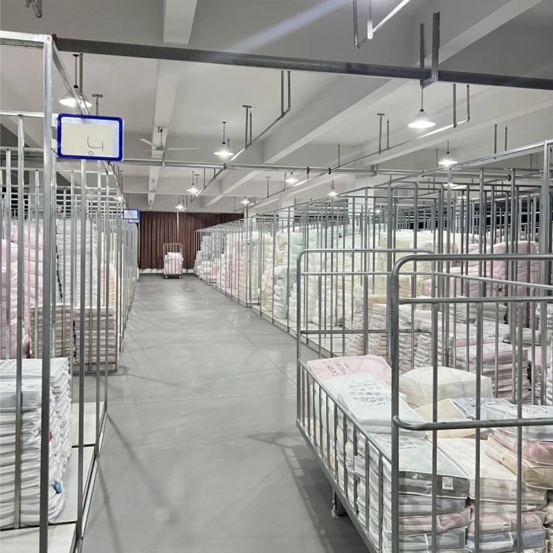 白色空间安曼极简2023年新款全棉四件套床单款简约轻奢酒店床品