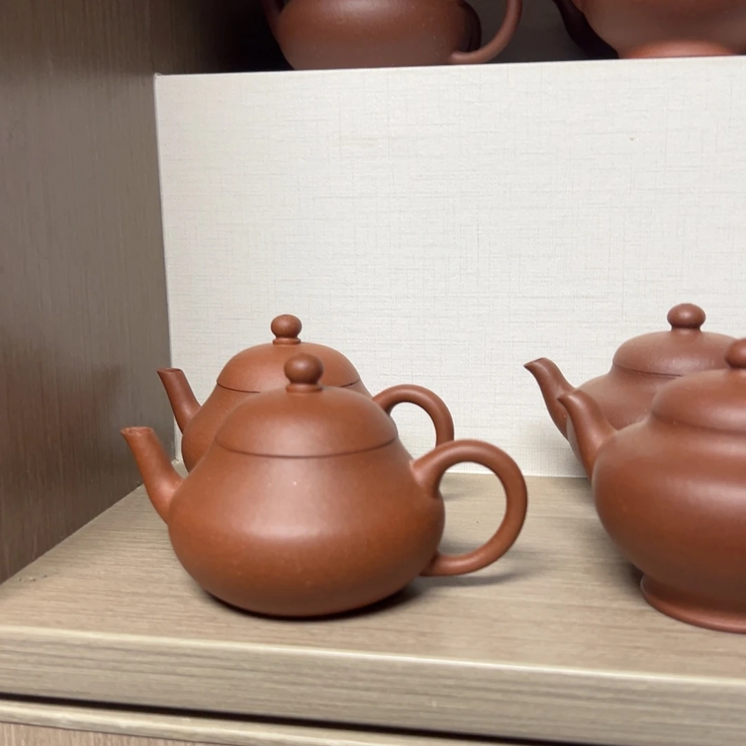 紫砂茶壶底槽清小梨形