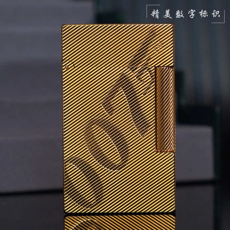 朗爵斯特大标007雕刻朗声打火机