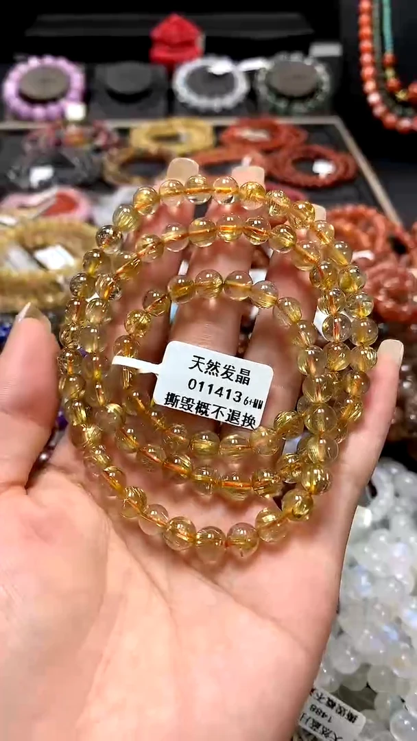 【闪购商品】水晶手串未镶嵌011413-6+