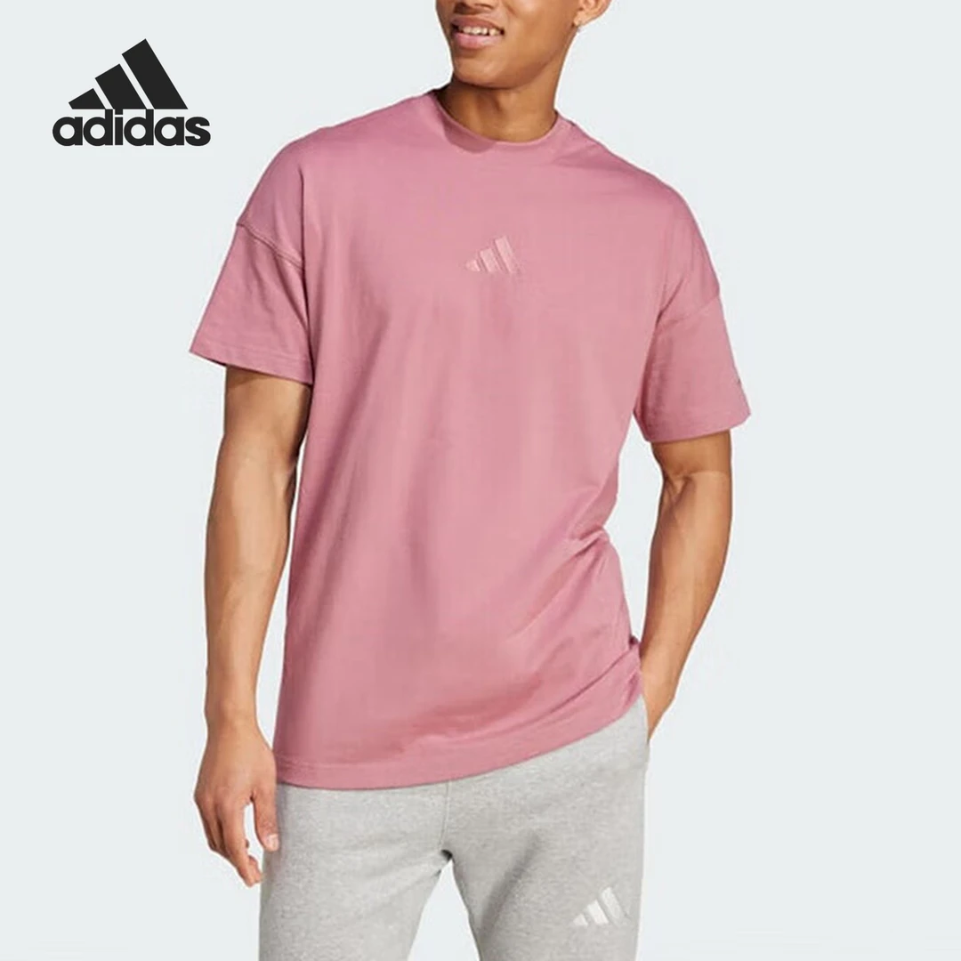 Adidas/阿迪达斯正品2024新款男士透气运动休闲短袖IY4140