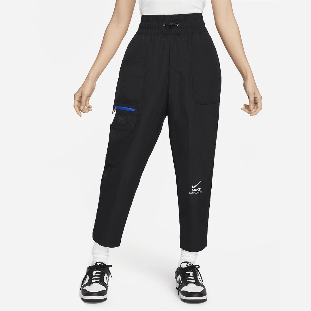 Nike/耐克正品2023春季新款女子宽松运动梭织长裤DV8033-010