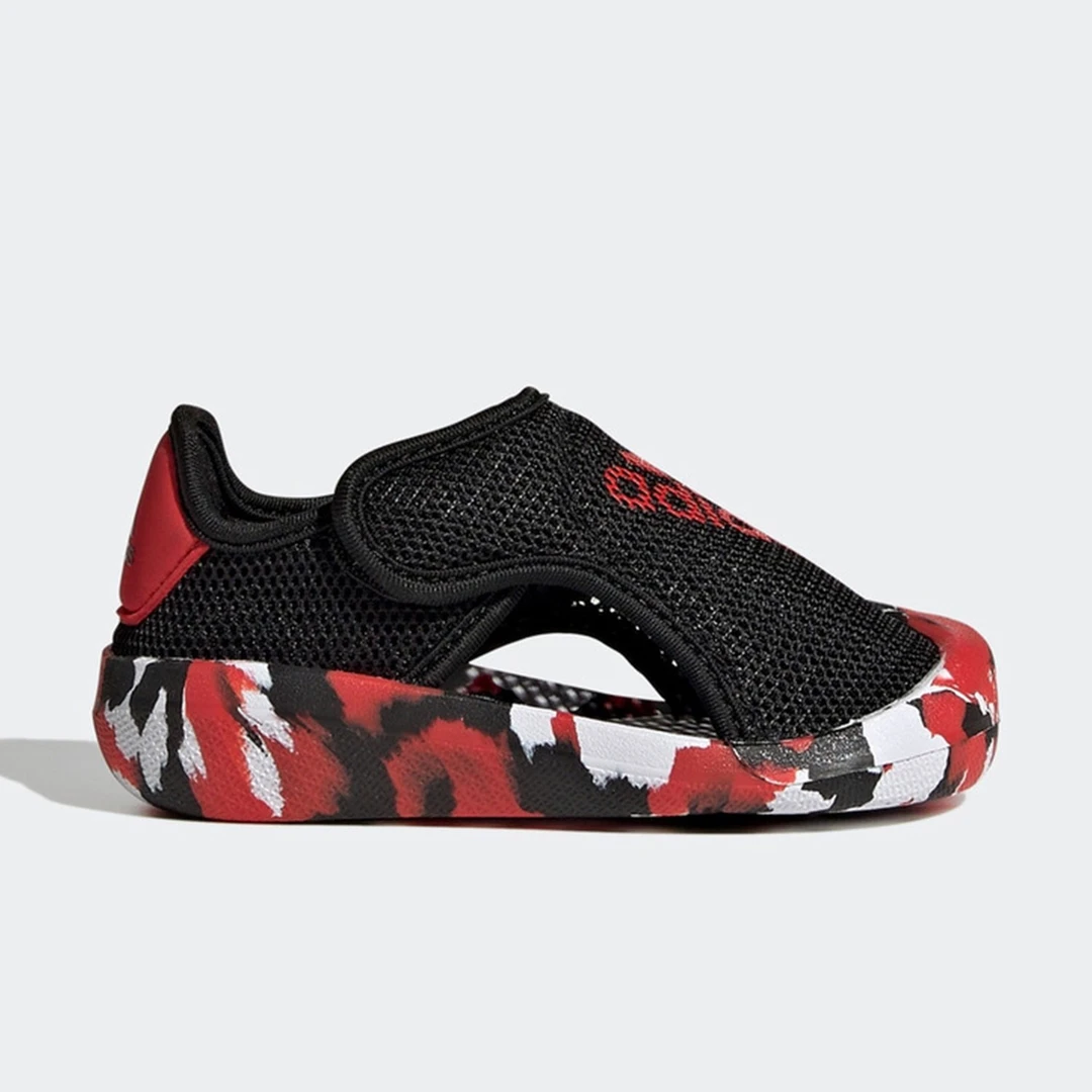 Adidas/阿迪达斯正品2022新款婴童网面包头GY9376洋气百搭