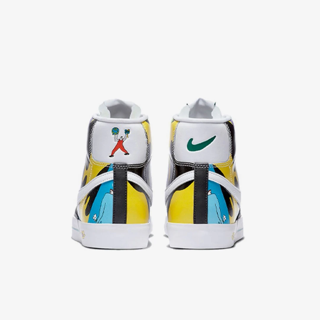 Nike/耐克正品 Blazer Mid x RuohanWang 男女休闲板鞋CZ3775-900