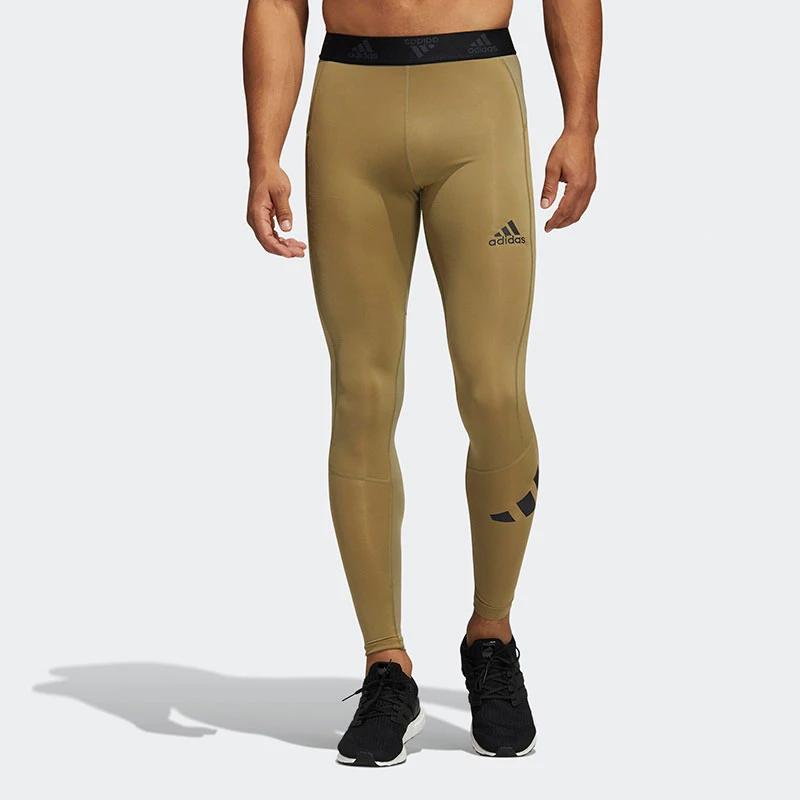 Adidas/阿迪达斯正品2021新款运动健身训练男款紧身长裤 H08760