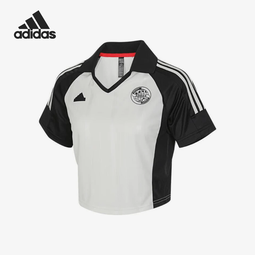 Adidas/阿迪达斯正品2024夏季女士休闲简约短袖JC8641