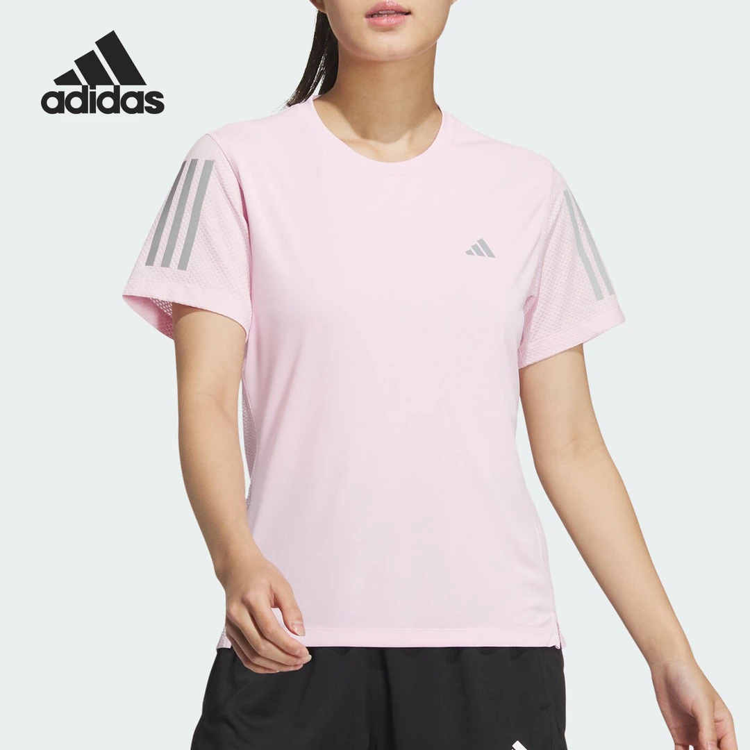 Adidas/阿迪达斯正品OTR COOLER TEE女士跑步运动短袖JF1478
