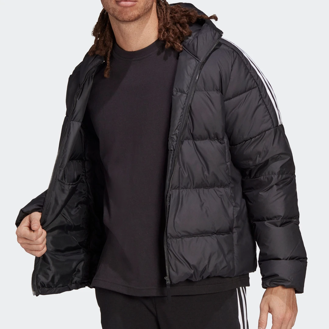 Adidas/阿迪达斯正品男子户外保暖防风连帽运动GT9141高能感