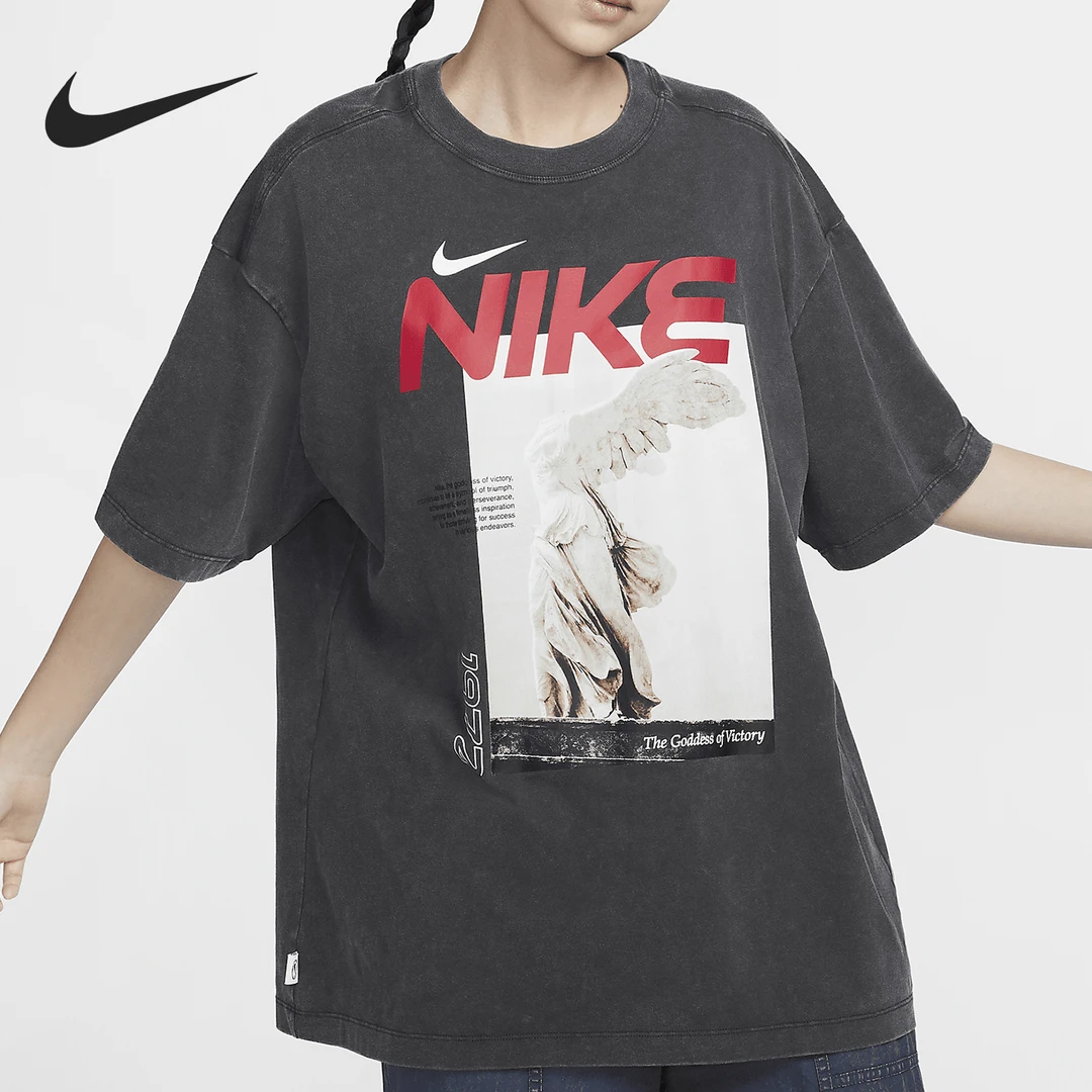 Nike/耐克正品Oversize 风女士休闲运动短袖T恤HF6292-060
