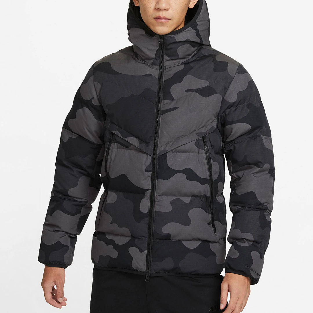 Nike/耐克正品2022冬季男款运动休闲保暖连帽棉服DQ4936-254