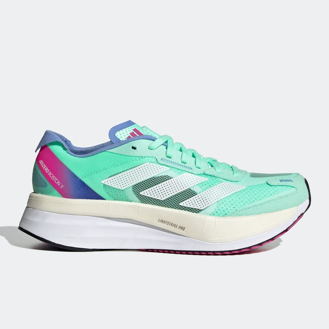 Adidas/阿迪达斯正品Adizero Boston 11女子运动跑步鞋HQ3696