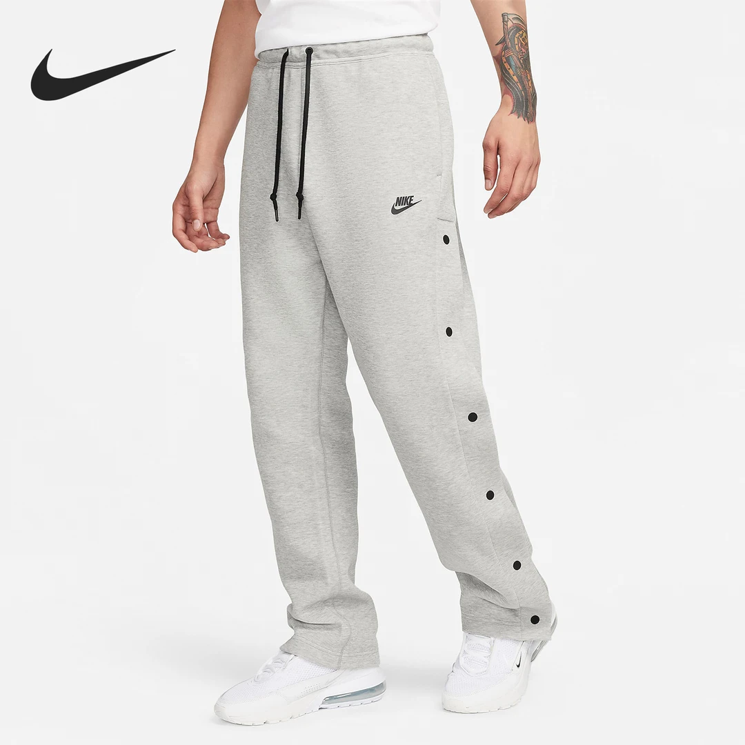 Nike/耐克正品2023新款男士男款宽松侧排扣运动长裤FB8015-063