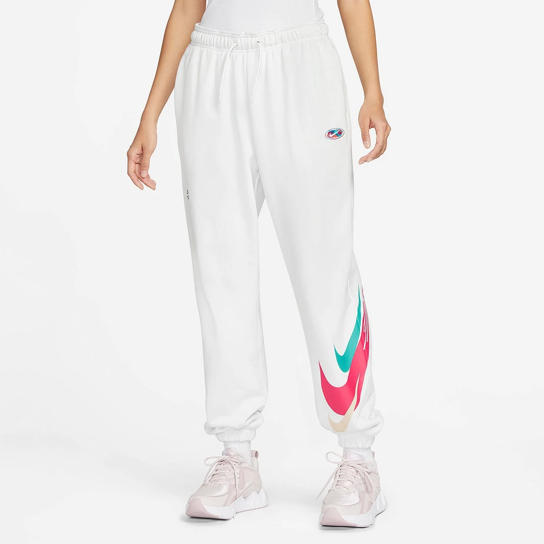 Nike/耐克官方正品春季新款女子宽松休闲运动针织长裤FD4799-121