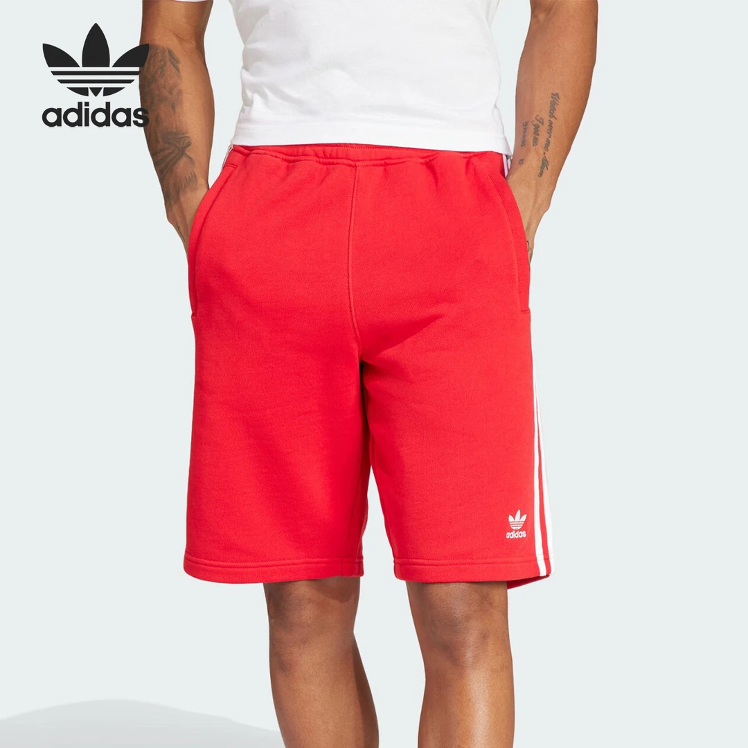 Adidas/阿迪达斯正品三叶草夏季新款男士针织运动短裤IM9425