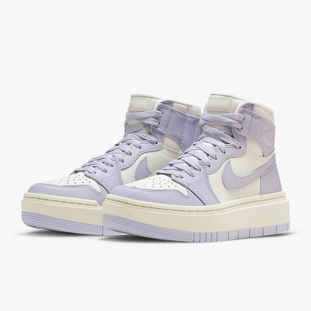Nike/耐克正品Air Jordan 1 女鞋高帮厚底休闲鞋DN3253-105