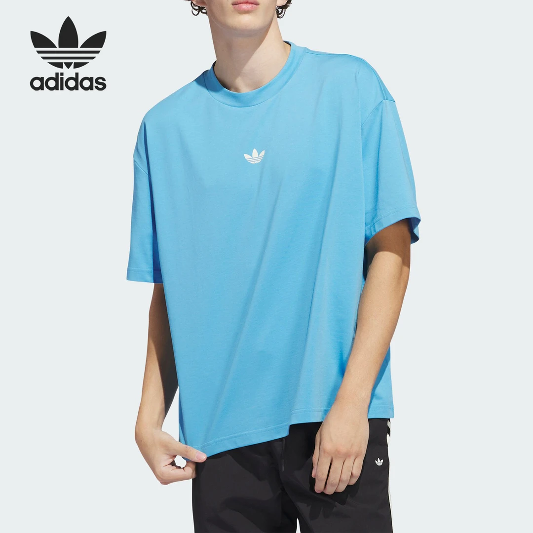 Adidas/阿迪达斯正品CLASSIC TEE 情侣款运动短袖T恤IR6382