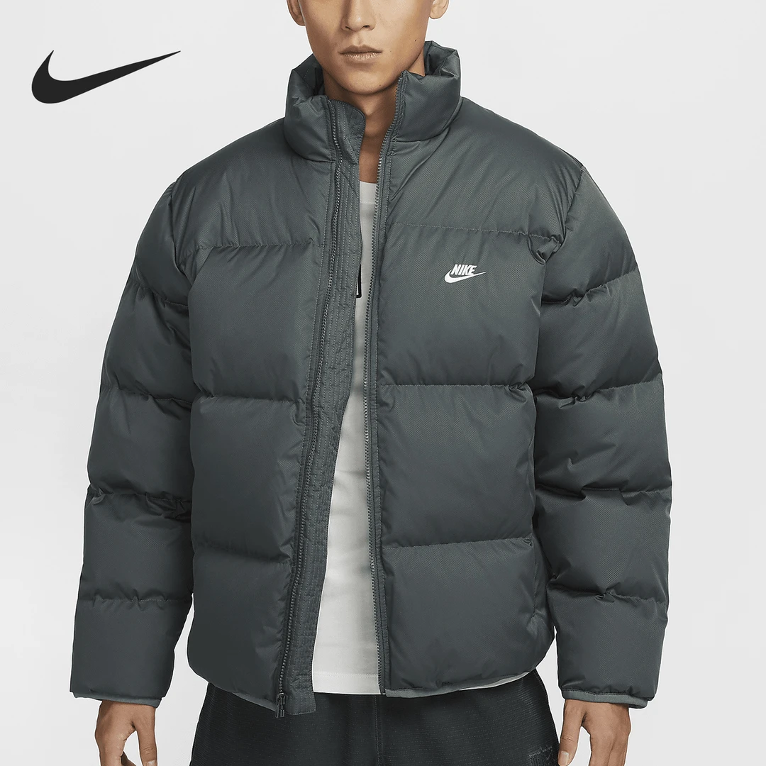 Nike/耐克正品Club Therma-FIT男士百搭保暖宽松羽绒服FZ5029-068