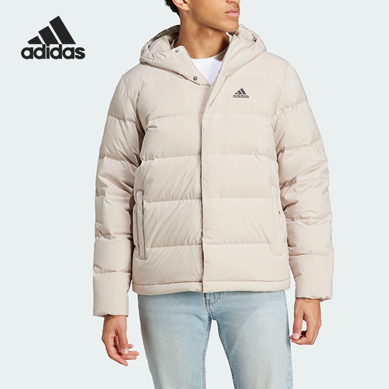 Adidas/阿迪达斯正品冬季男子连帽保暖外套HY3934雅丹风