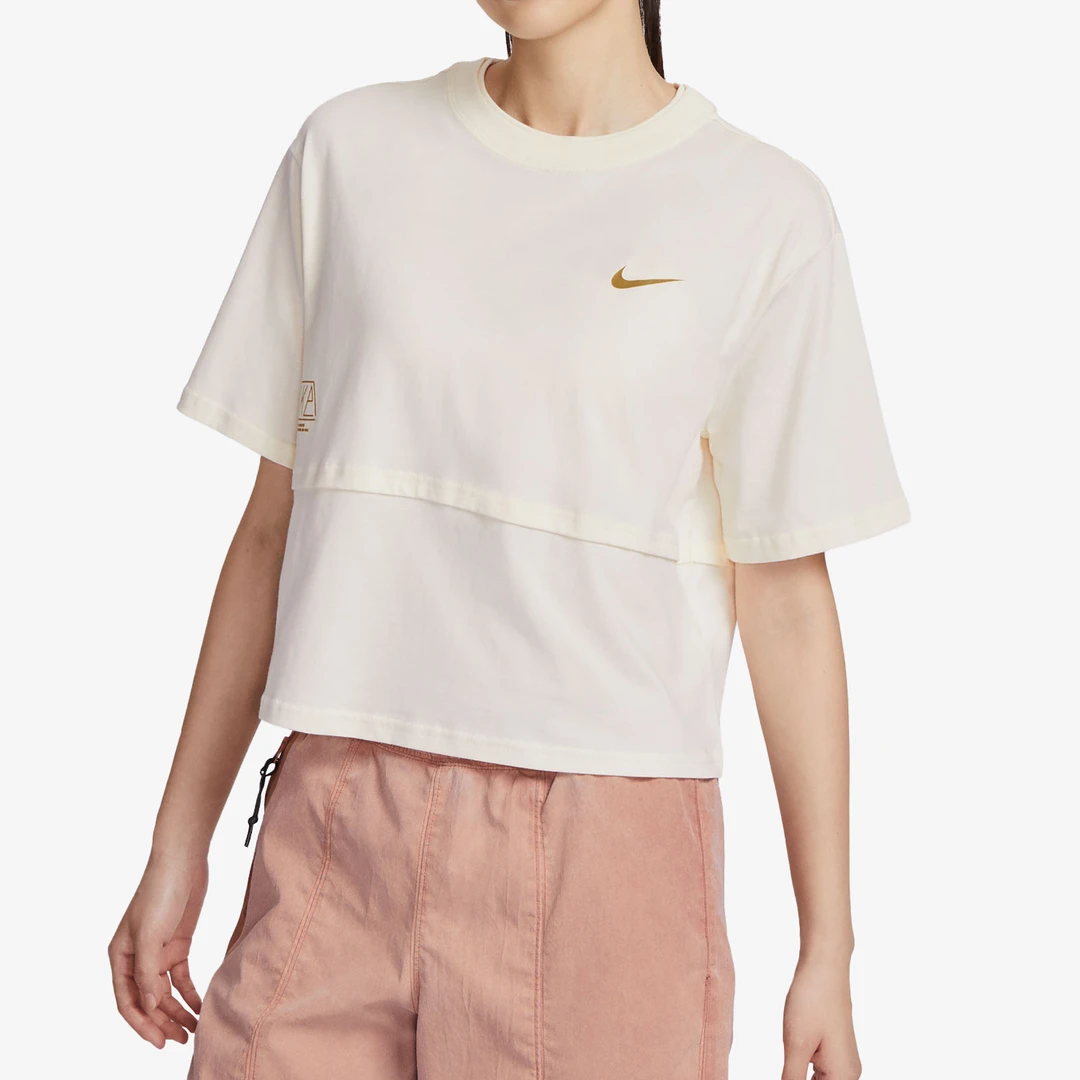 Nike/耐克正品2023夏季透气圆领女子运动短袖T恤FQ7009-110