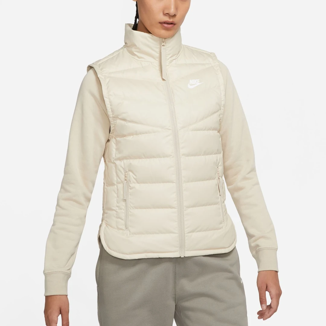 Nike/耐克正品2022冬季女子运动保暖休闲羽绒马甲DR1591-206