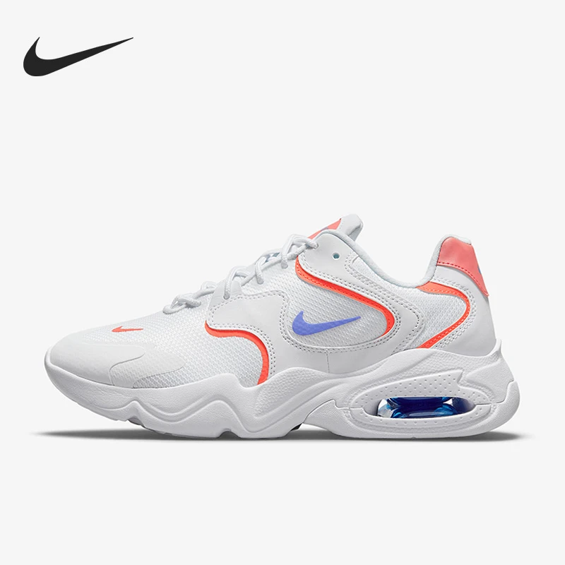 Nike/耐克 Air Max2X夏季女鞋低帮透气系带运动跑步鞋 CK2947-106