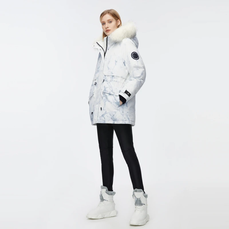 波司登羽绒服女户外百搭时尚休闲大廓型连帽羽绒服2312