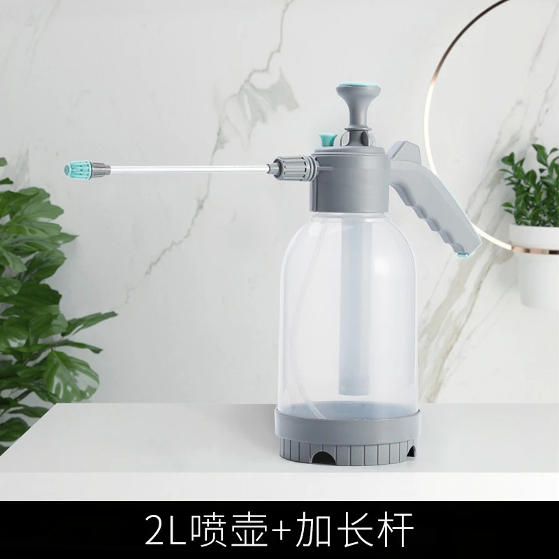 浇花喷雾洒水壶压力喷水壶喷壶旋转清新优选调节按压喷洒雾状园艺