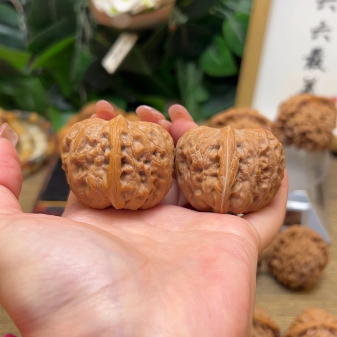 【闪购商品】文玩核桃把件用****442平谷元宝