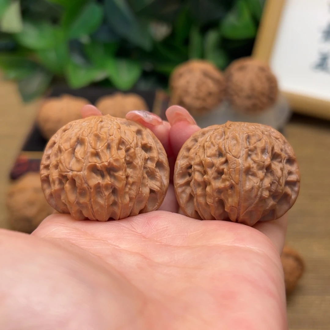 【闪购商品】文玩核桃把件40➕磨盘