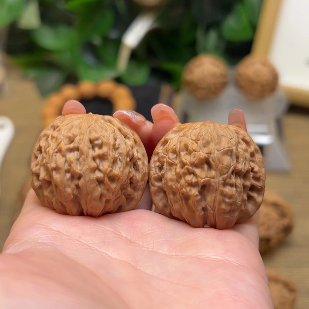 【闪购商品】文玩核桃把件36磨盘